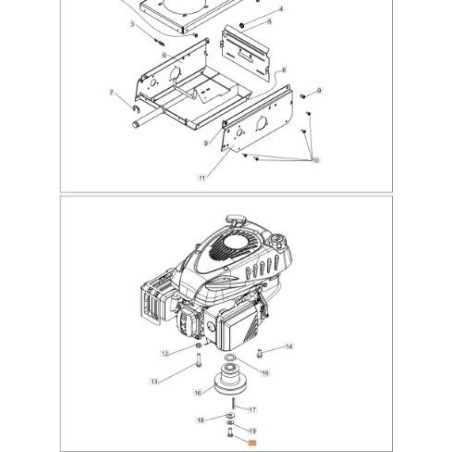 TORNILLO ORIGINAL EMAK PB0300060302 | Newgardenstore.eu