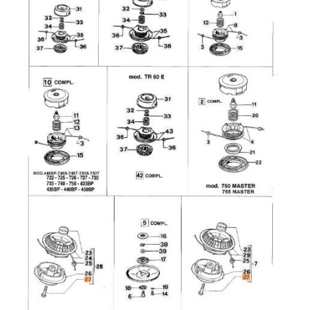 VIS UNI5737 ZNB ORIGINALE EMAK 3806075R | Newgardenstore.eu