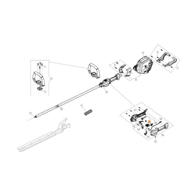 ORIGINAL EMAK ARS DCS 56V LEVER AND SPRING KIT 54310079R