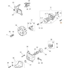 VIS EMAK ORIGINALE 61052008R | Newgardenstore.eu