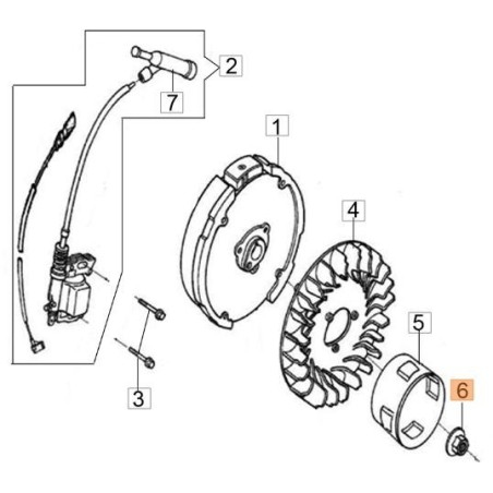 TUERCA EMAK ORIGINAL L66150376 | Newgardenstore.eu