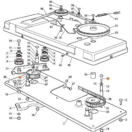 TORNILLO ORIGINAL EMAK G112691200E0 | Newgardenstore.eu