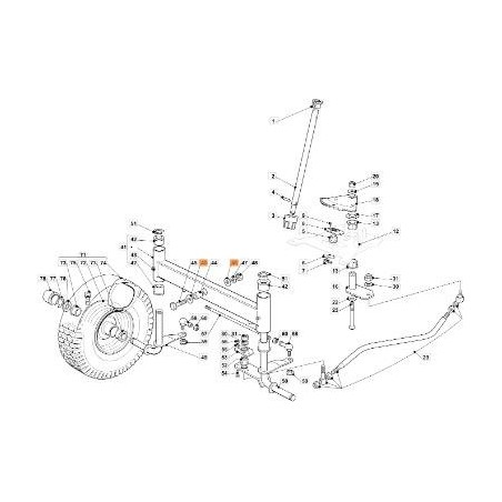 RONDELLA ORIGINALE EMAK G112523090E0 | Newgardenstore.eu