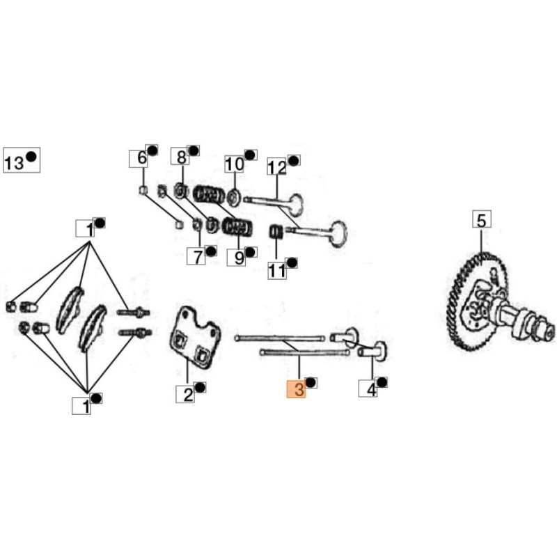 ORIGINAL EMAK BALANCE ROD L66150553
