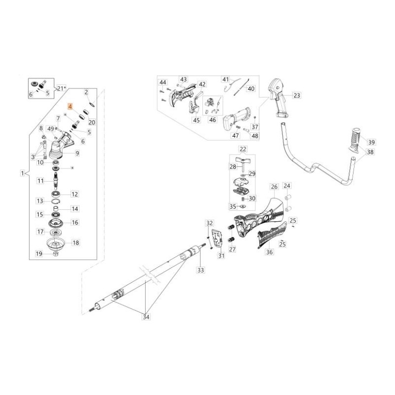 CUSCIN. 12X28X08 6001 ORIGINALE EMAK 3034033R