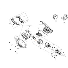 TORNILLO TCTCR AF 4X14 UNI 9707 ZNB (PUNTA IGUAL TIPO B) ORIGINAL EMAK 3960102R | Newgardenstore.eu