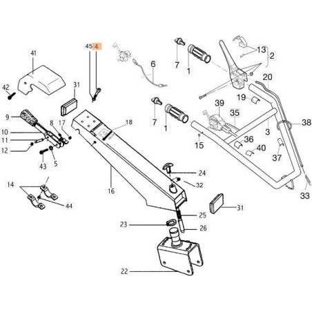 TORNILLO ORIGINAL EMAK YN6289250 | Newgardenstore.eu