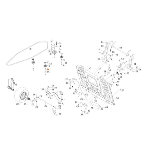 VIS EMAK ORIGINALE AK701985 | Newgardenstore.eu