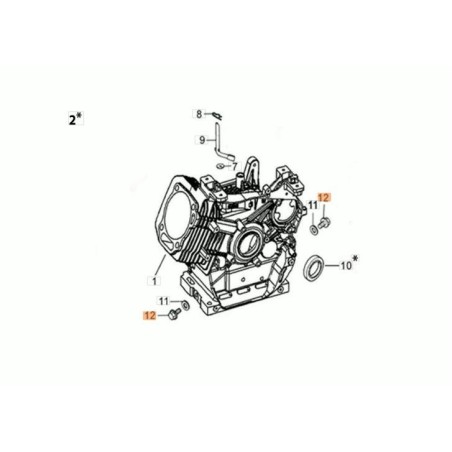 TORNILLO EMAK ORIGINAL L66151852 | Newgardenstore.eu