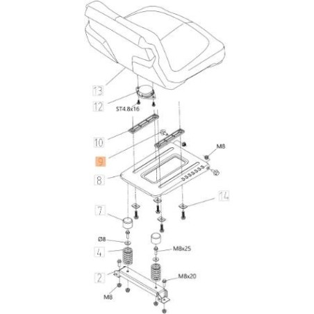 VIS EMAK ORIGINALE TS000289R | Newgardenstore.eu