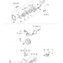 AZIONAT.X EASY-START ORIGINALE EMAK 62030016A | Newgardenstore.eu