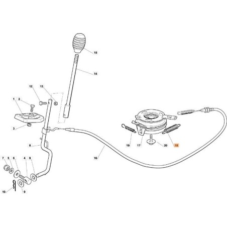 RESSORT EMAK ORIGINAL G127430571E0 | Newgardenstore.eu