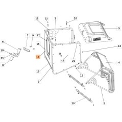 PLACA DE INTERRUPTOR ORIGINAL EMAK SGS532013412183R | Newgardenstore.eu