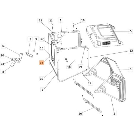 PLACA DE INTERRUPTOR ORIGINAL EMAK SGS532013412183R | Newgardenstore.eu