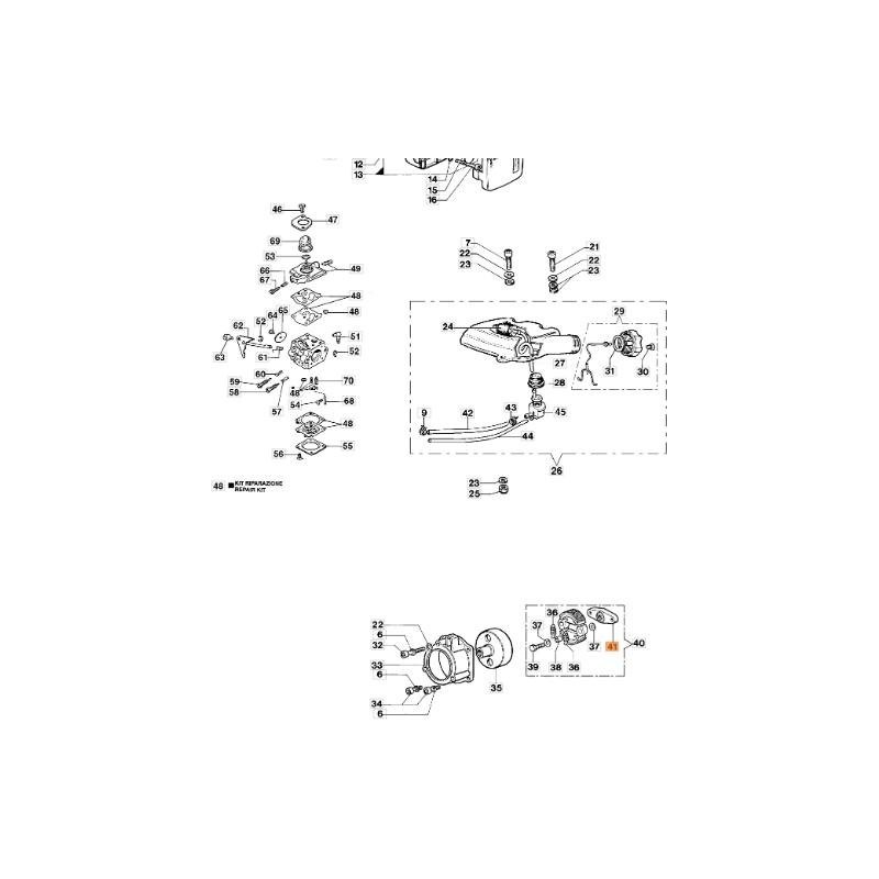 TRASCINATORE ORIGINALE EMAK 4138374A