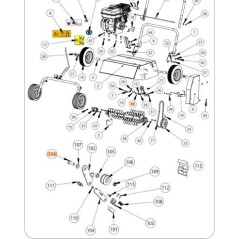 TORNILLO ORIGINAL EMAK KVK300011010 | Newgardenstore.eu