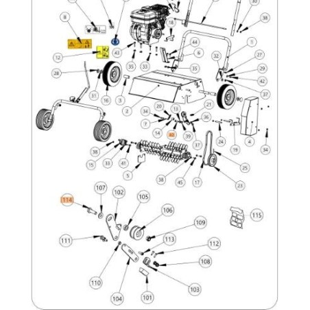 VITE ORIGINALE EMAK KVK300011010 | Newgardenstore.eu