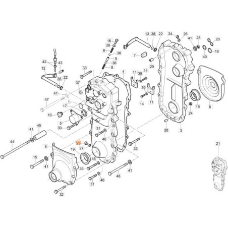 VIS EMAK ORIGINALE YF1375020 | Newgardenstore.eu