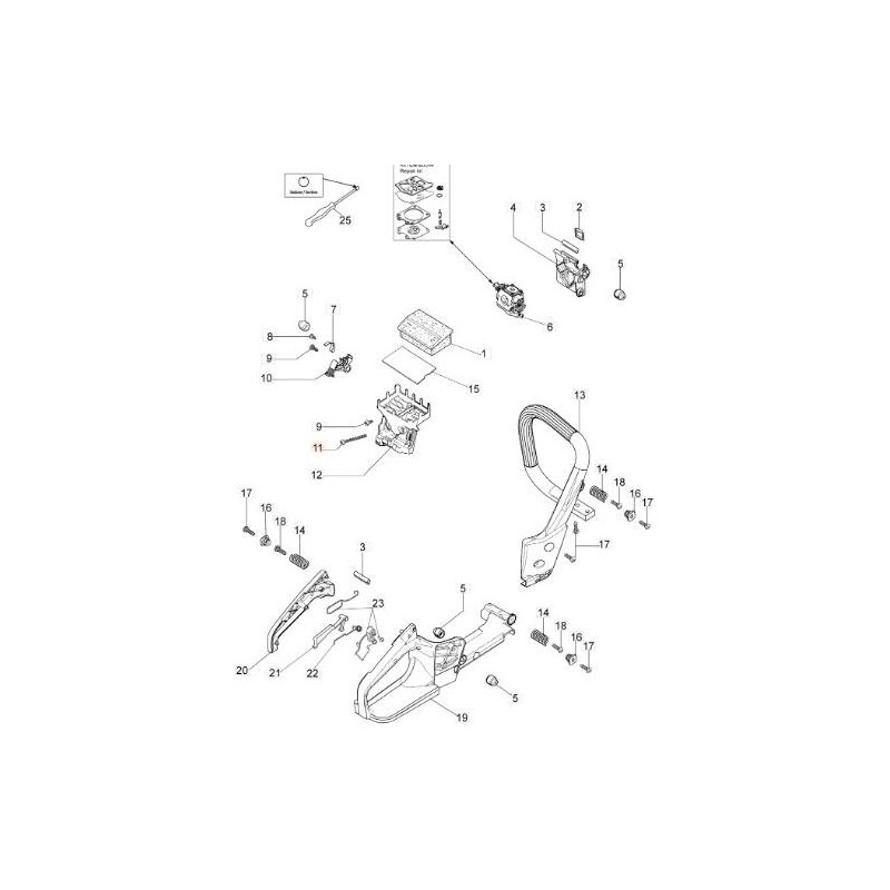 TORNILLO EMAK ORIGINAL 3993083R