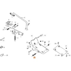 ORIGINAL EMAK YN6357200 SCHRAUBE