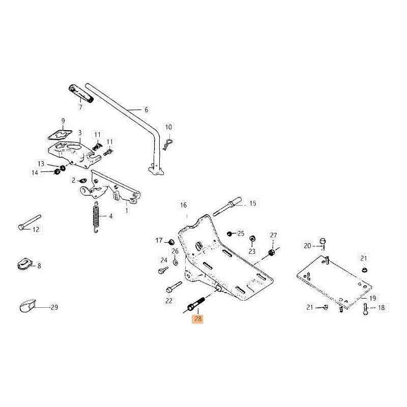 TORNILLO ORIGINAL EMAK YN6357200