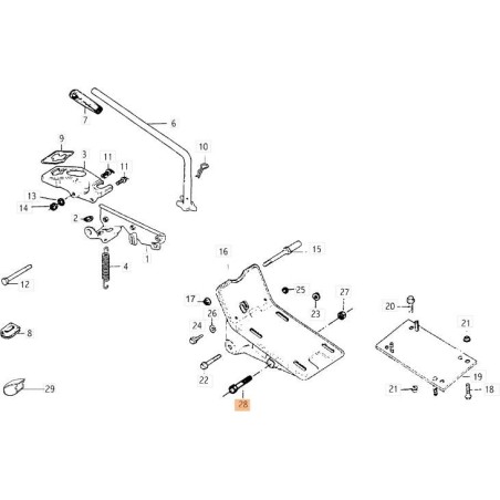 TORNILLO ORIGINAL EMAK YN6357200 | Newgardenstore.eu