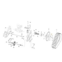 TORNILLO TE BRIDA.ZIGR. 8.8 M10X30 DIN 6921 ZNB ORIGINAL EMAK 3933042R | Newgardenstore.eu