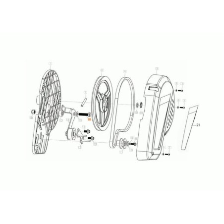 TORNILLO EMAK ORIGINAL L66151725 | Newgardenstore.eu