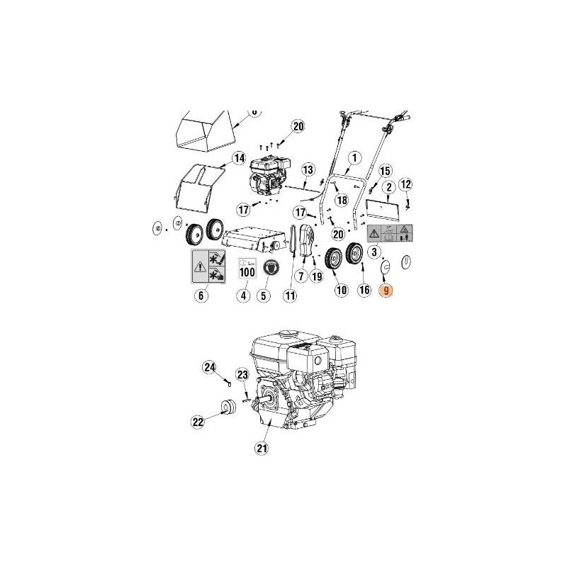 ORIGINAL EMAK RADABDECKUNG KVK309000034