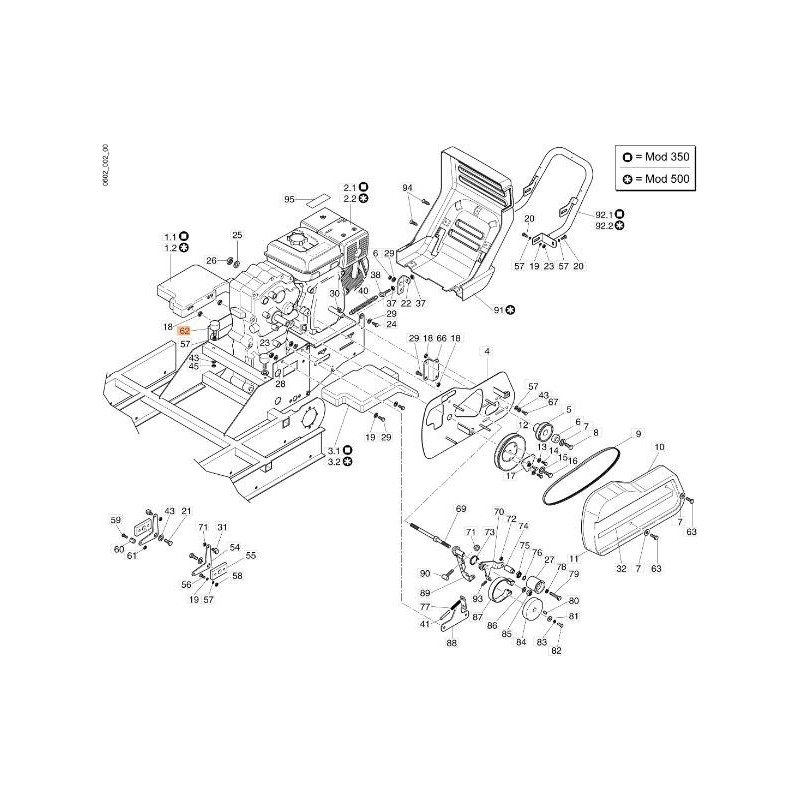 ORIGINAL EMAK YN4920613 ANTI-VIBRATION