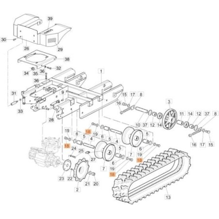 TORNILLO ORIGINAL EMAK YN6370600 | Newgardenstore.eu