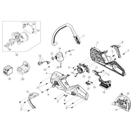 TAPA EMAK ORIGINAL 54050004R | Newgardenstore.eu