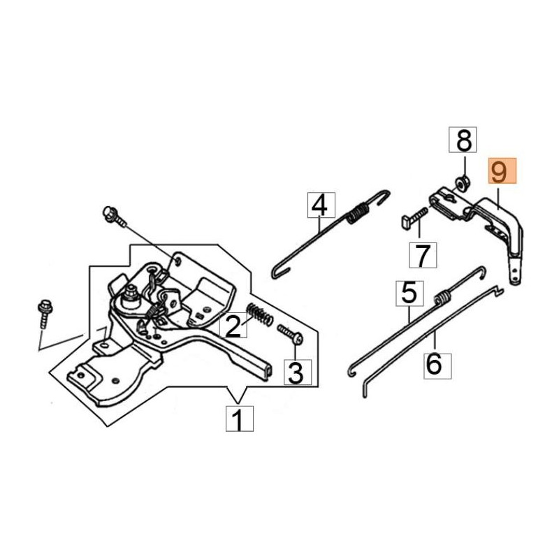 ORIGINAL EMAK ARM L66150301