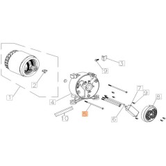 ORIGINAL EMAK SCREW L66152261 | Newgardenstore.eu