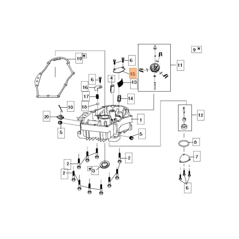 ORIGINAL EMAK FILTER COVER L66151043
