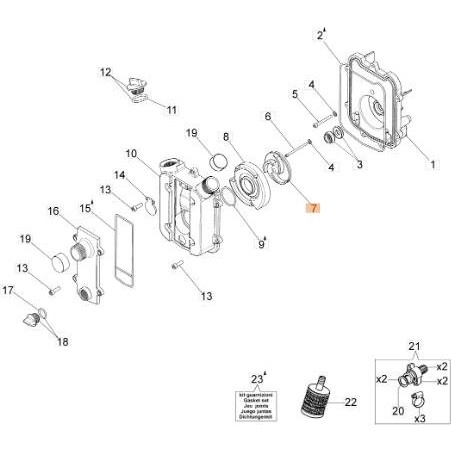 GIRANTE D.71 NÂ°3 PALE X MTP ORIGINALE EMAK 55020014R | Newgardenstore.eu