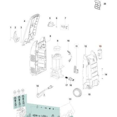 SUPPORT EMAK ORIGINAL CH30020743 | Newgardenstore.eu