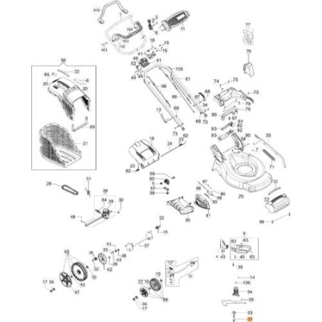 VITE ORIGINALE EMAK 3906162R | Newgardenstore.eu