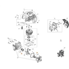 Rodamientos de bolas 15x35x11 6202 (C: 2 piezas) Original EMAK 3035065R | Newgardenstore.eu