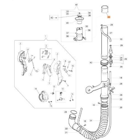 ADATTATORE ORIGINALE EMAK 56520252R | Newgardenstore.eu
