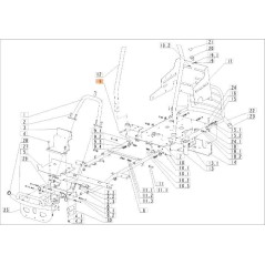 TORNILLO ORIGINAL EMAK SGN309503515 | Newgardenstore.eu