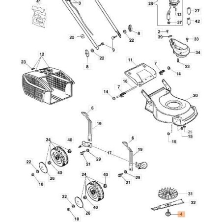 VIS D'ORIGINE EMAK 66020010BR | Newgardenstore.eu