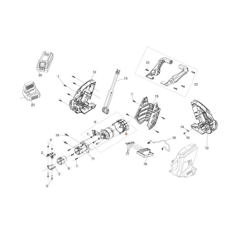 LUFTFÖRDERER NE ORIGINAL EMAK 54310020R