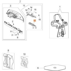 PLAQUE EMAK ORIGINALE 61330256R