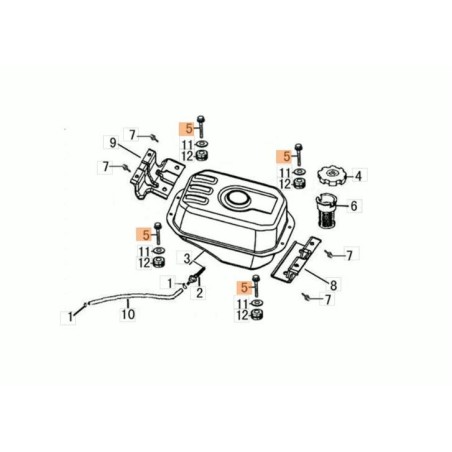 VIS EMAK ORIGINALE L66151878 | Newgardenstore.eu