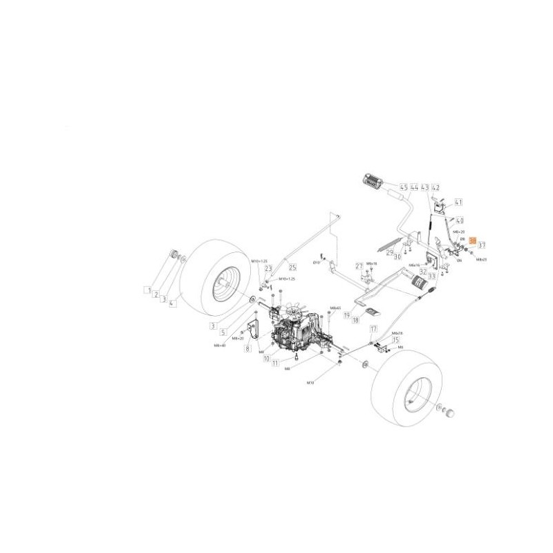 CONTROL DE FRENO COMPLETO EMAK ORIGINAL TS000233R