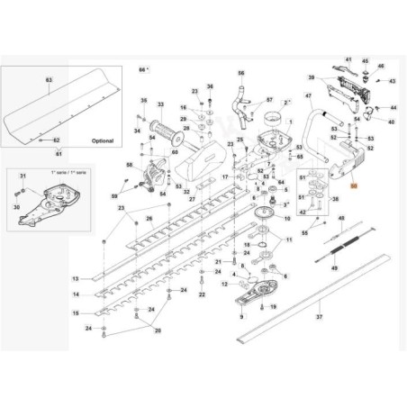 SUPPORTO ORIGINALE EMAK 58070084R | Newgardenstore.eu