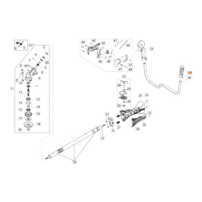MANOP. FORO CIECO D.22 GR 2011 ORIGINALE EMAK 61530111R