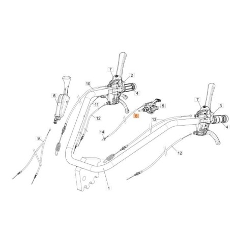 TRANSMISSION ORIGINALE EMAK N5460160R | Newgardenstore.eu