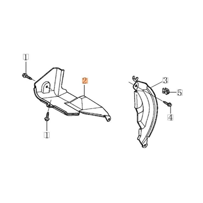 DEFLECTOR ORIGINAL EMAK L66152248